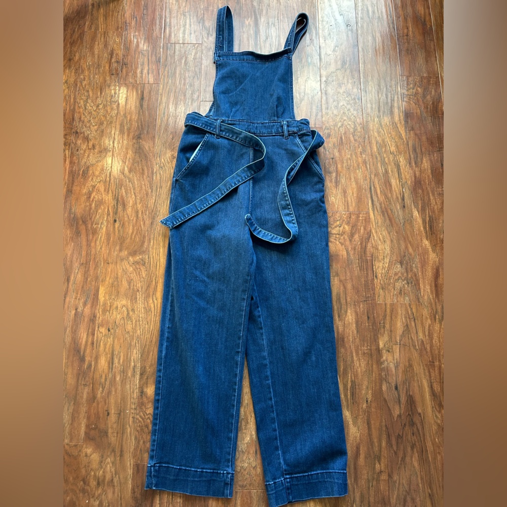 Universal Thread Dark Blue Denim Women's Overalls